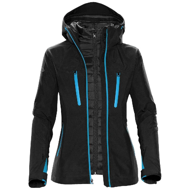 Lace-Up JacketsStormtech Women's Black/Electric Blue Matrix System Jacket