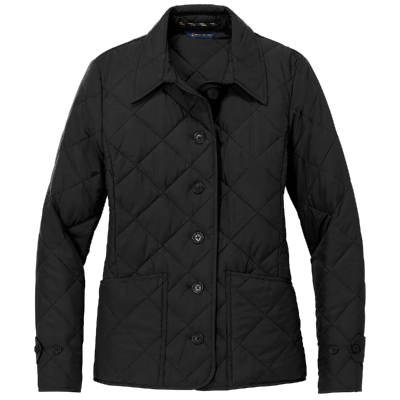 Fishing JacketsBrooks Brothers Women's Deep Black Quilted Jacket