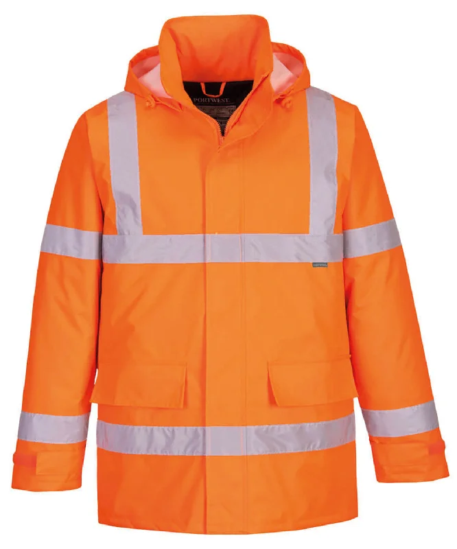 Luxury JacketsOrange - Eco Hi-vis winter jacket (EC60)