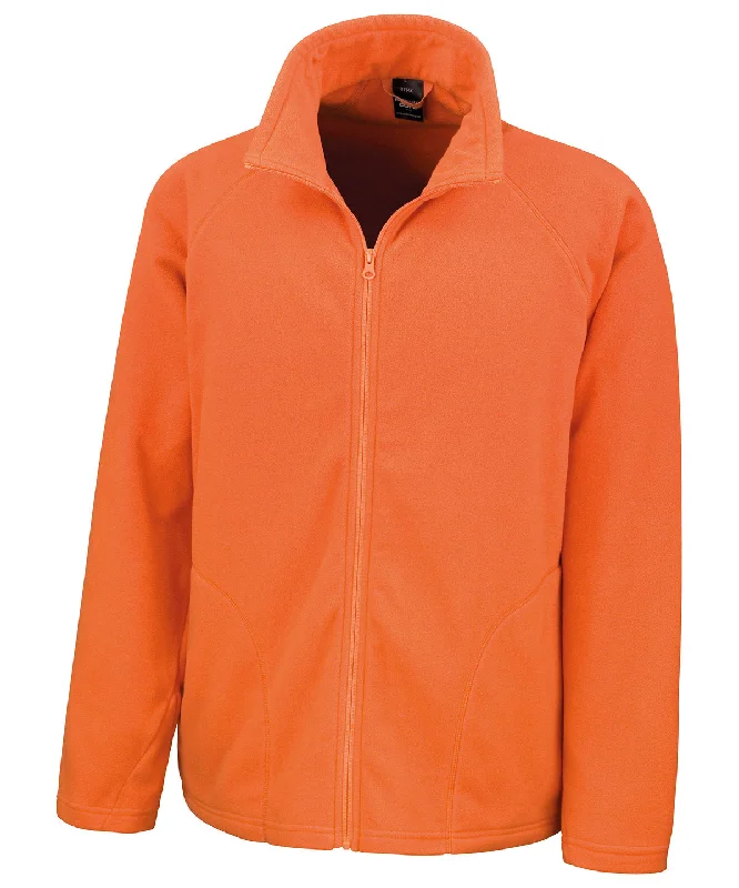 Pocketed JacketsOrange - Core microfleece jacket