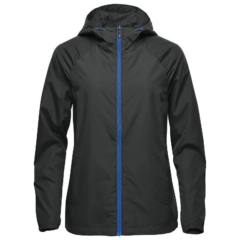 Nylon JacketsStormtech Women's Black/Classic Blue Pacifica Jacket