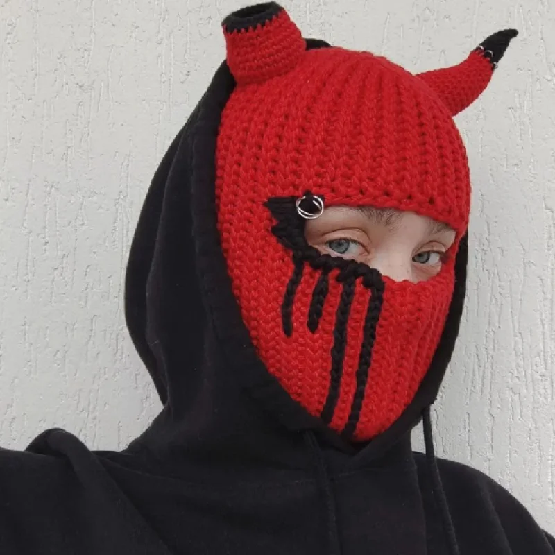 Knitted WinterFun Halloween Knitted Hat