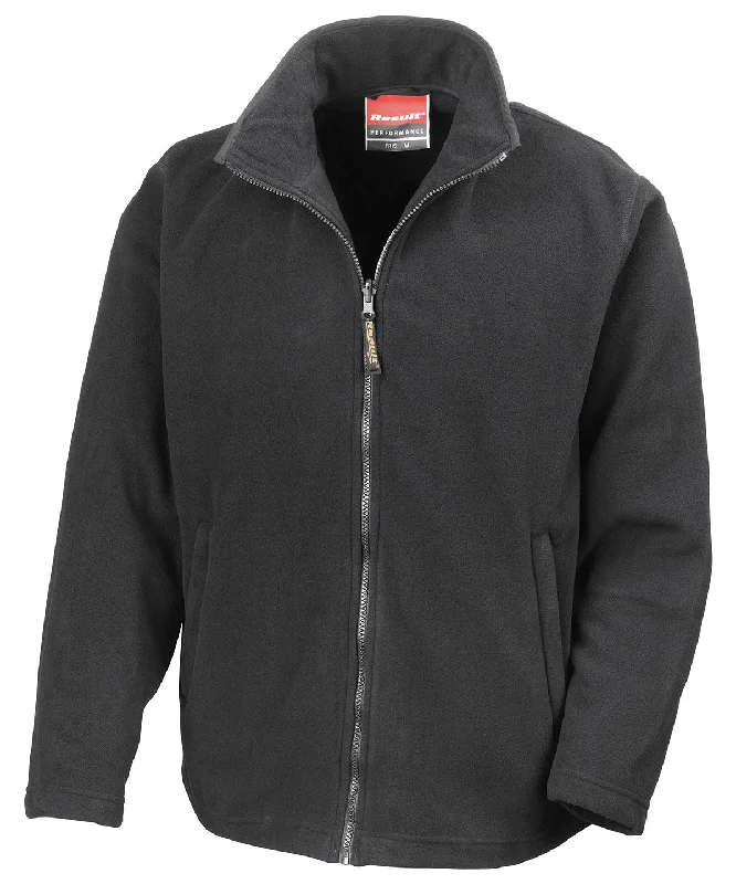 Cotton JacketsBlack - Horizon high-grade microfleece jacket