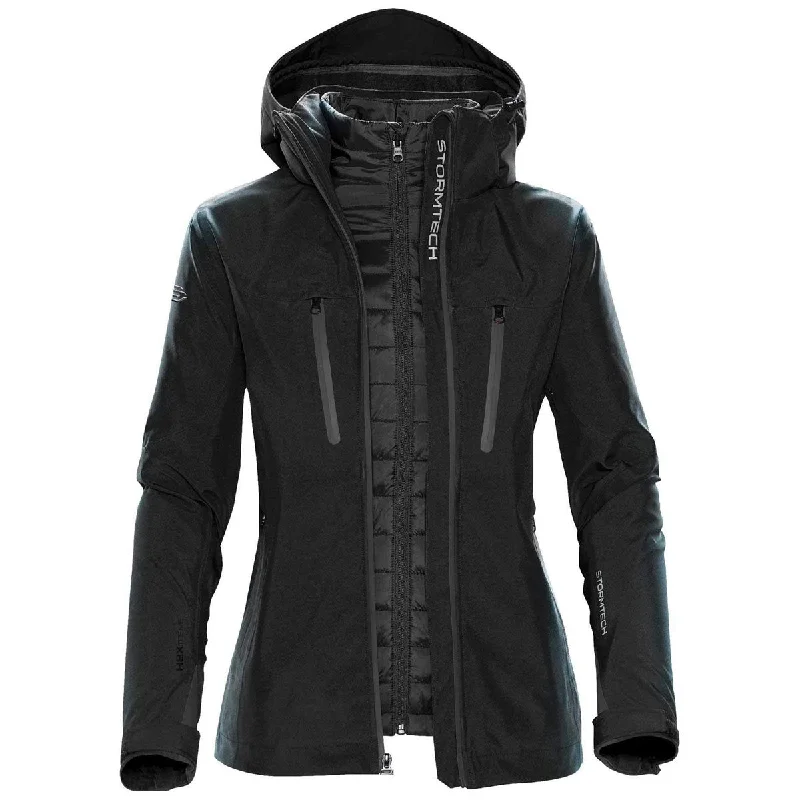 Tasseled JacketsStormtech Women's Black/Carbon Matrix System Jacket