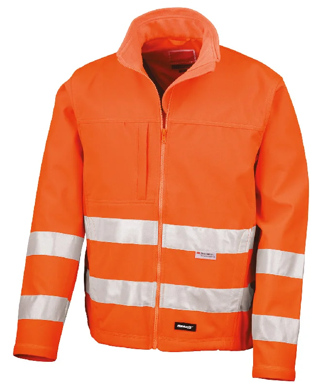 Painted JacketsFluorescent Orange - High-viz softshell jacket