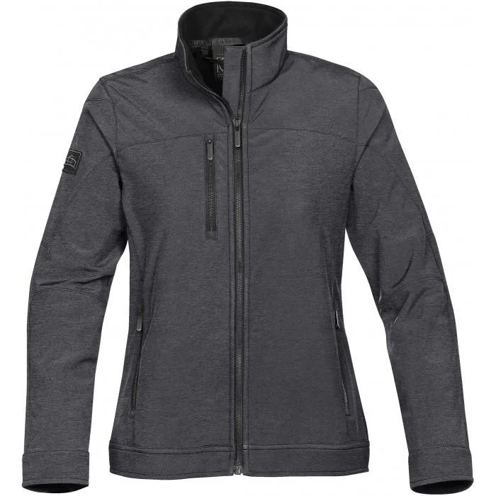 Fringed JacketsStormtech Women's Charcoal Twill Soft Tech Jacket