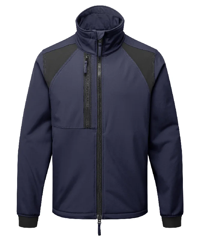 Windproof JacketsDark Navy - WX2 2-layer softshell