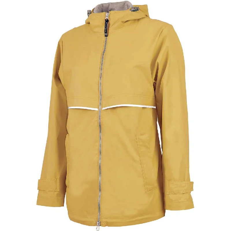 Asymmetrical JacketsCharles River Women's Buttercup/Reflective New Englander Rain Jacket