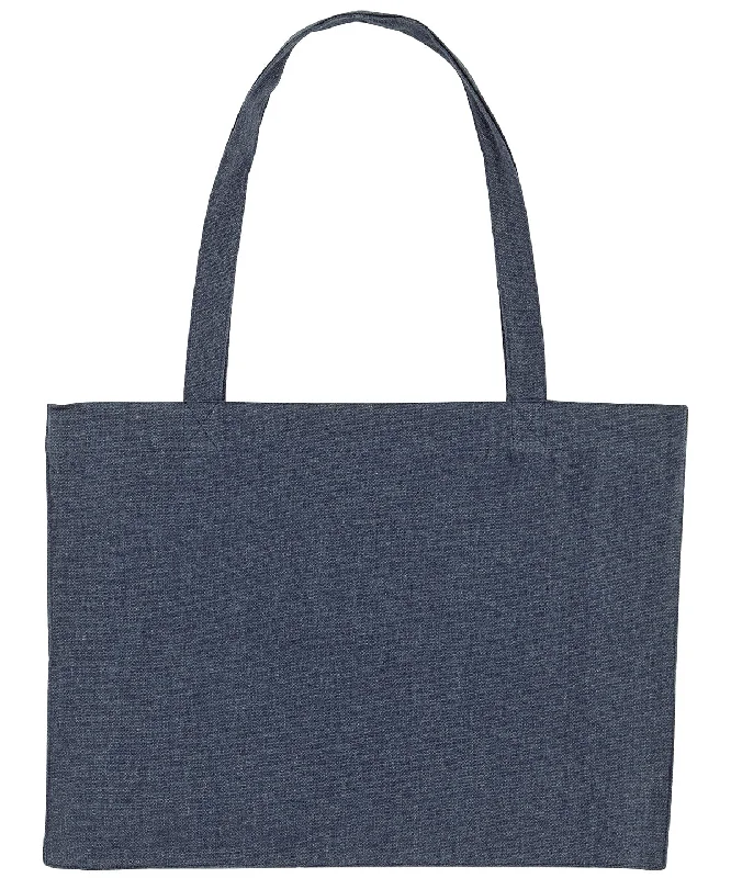 Ribbed Cuff JacketsMidnight Blue - Woven shopping bag (STAU762)