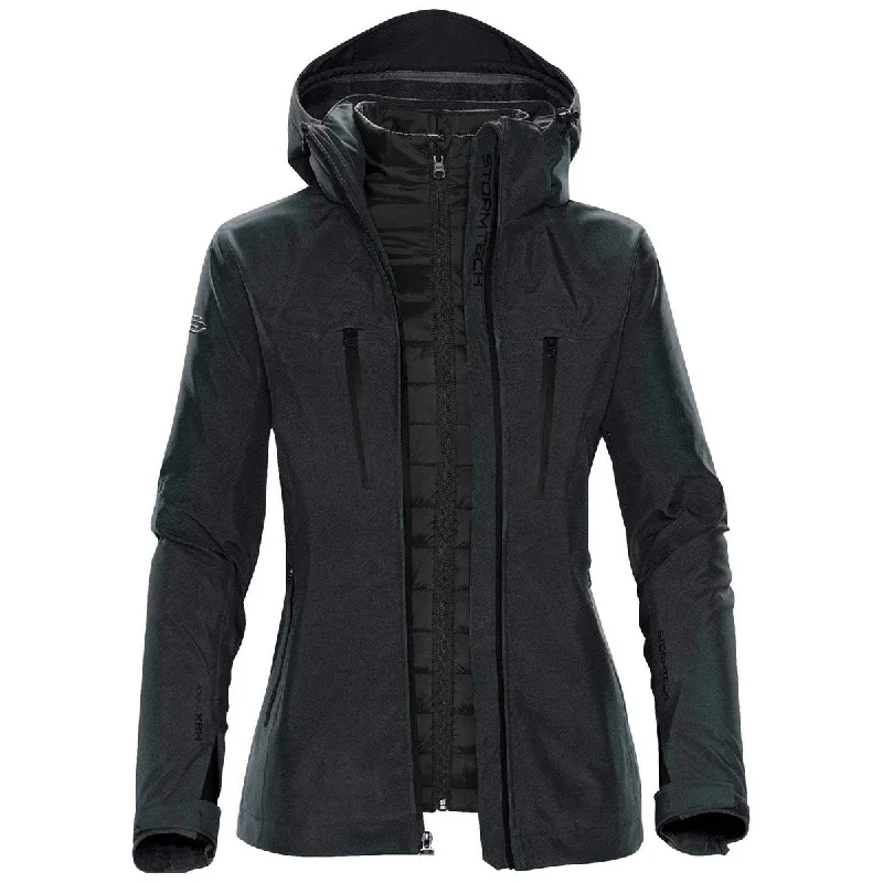 Glitter JacketsStormtech Women's Charcoal Twill/Black Matrix System Jacket