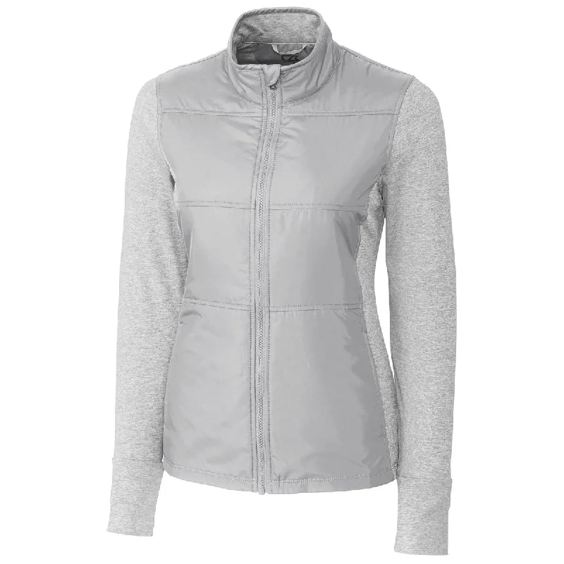 Sherpa JacketsCutter & Buck Women's Polished DryTec Stealth Full-Zip