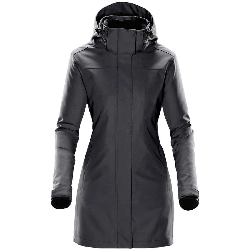 Work JacketsStormtech Women's Charcoal Twill Avalanche System Jacket