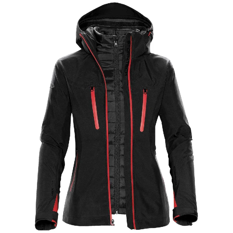 Studded JacketsStormtech Women's Black/Bright Red Matrix System Jacket