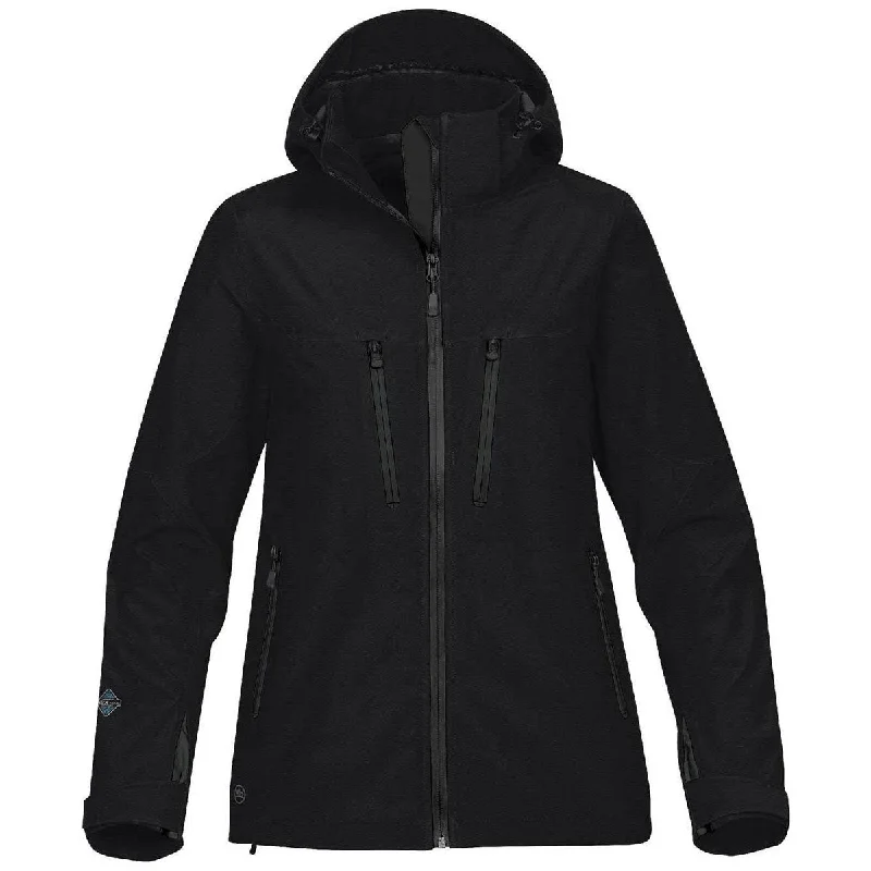 Beaded JacketsStormtech Women's Charcoal Twill/Black Patrol Softshell