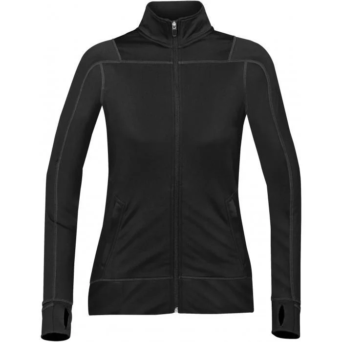 Ski JacketsStormtech Women's Black/Black Lotus Full Zip Shell