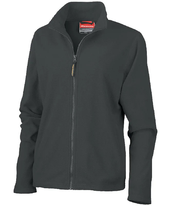 Polyester JacketsBlack - Women's Horizon high-grade microfleece jacket