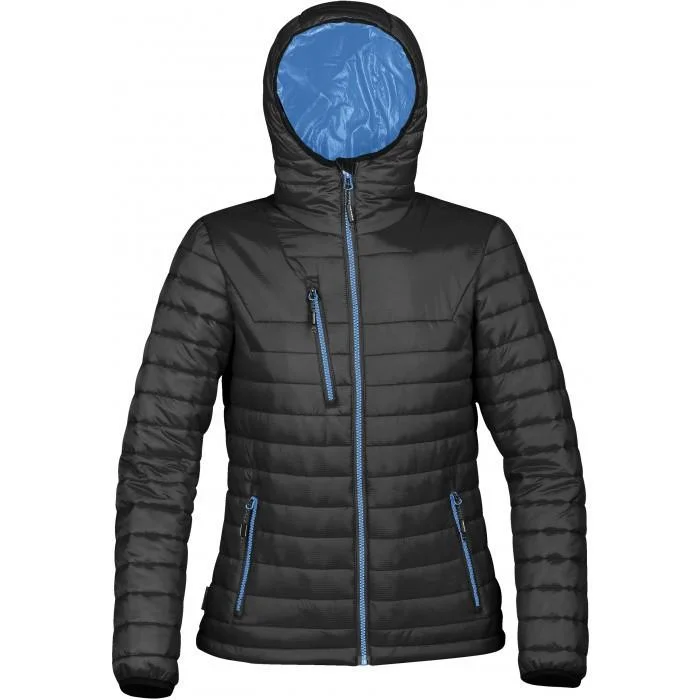 Pea CoatsStormtech Women's Black/Marine Blue Gravity Thermal Jacket