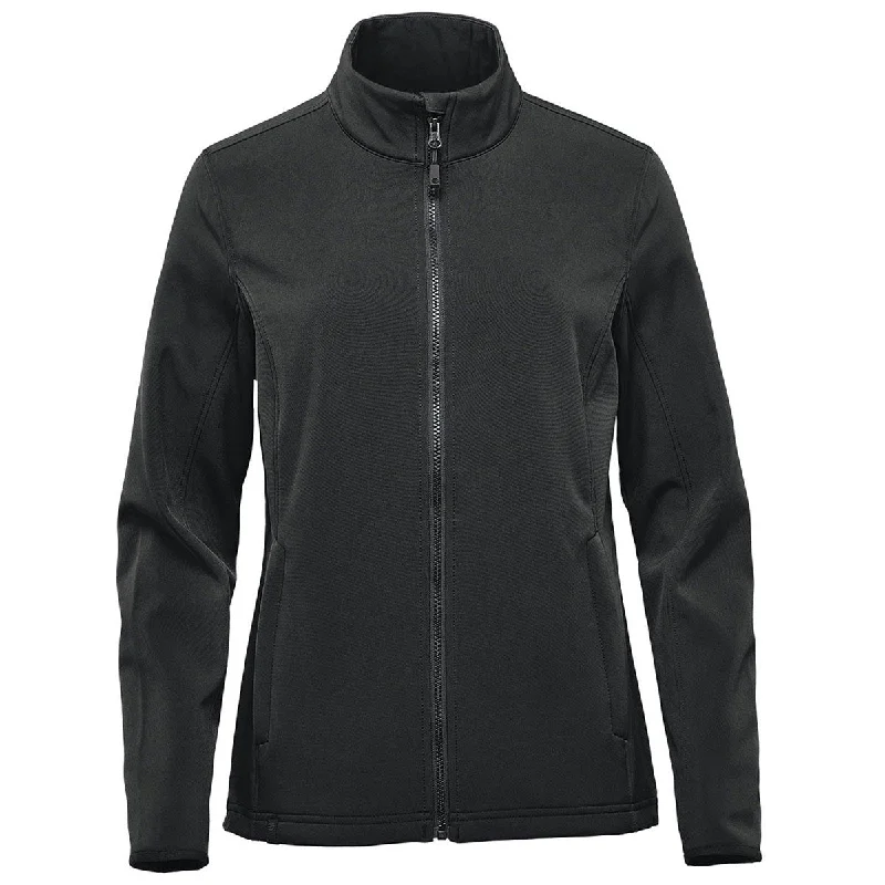 Work JacketsStormtech Women's Black Narvik Softshell Jacket