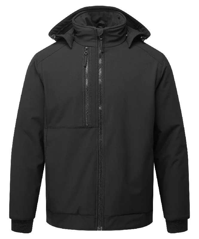 Cotton JacketsBlack - WX2 2-layer padded softshell