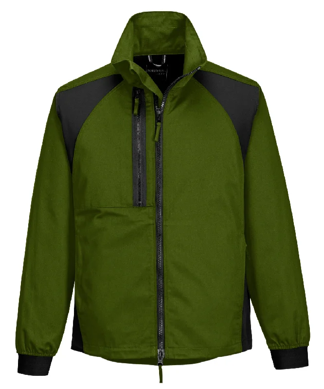 Cycling JacketsOlive Green - WX2 stretch work jacket (CD885)