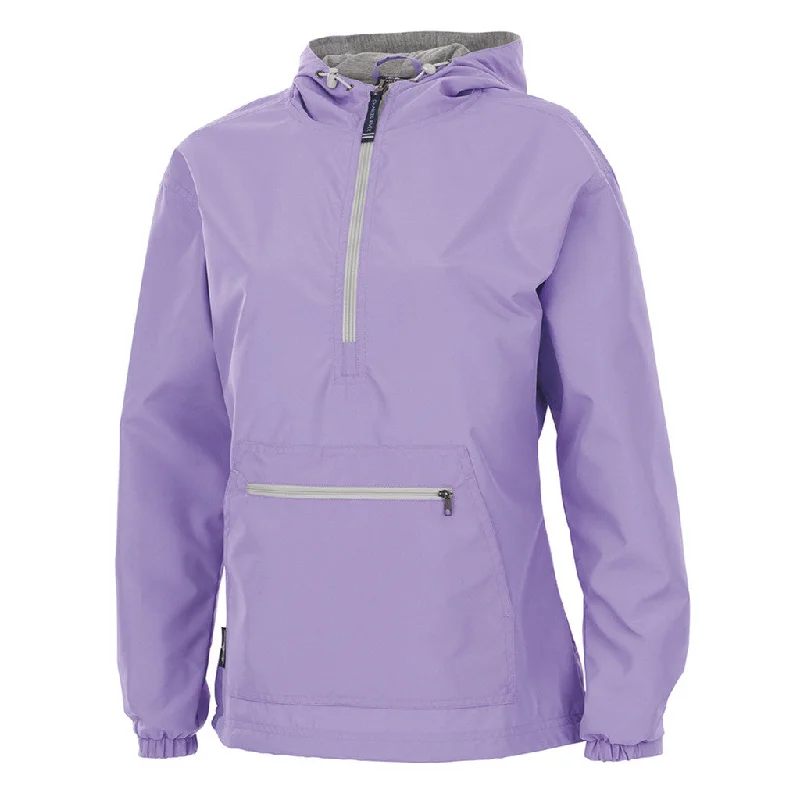 Branded JacketsCharles River Women's Lilac Chatham Anorak Solid