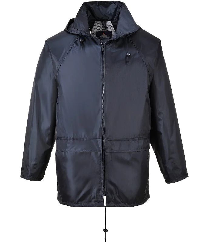 Hooded JacketsNavy - Classic rain jacket (S440)