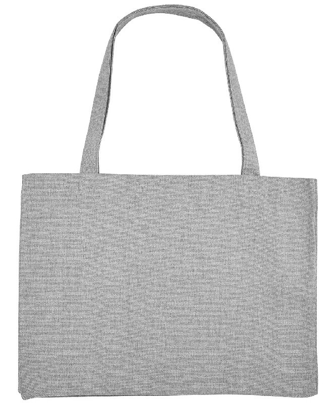 Denim JacketsHeather Grey - Woven shopping bag (STAU762)