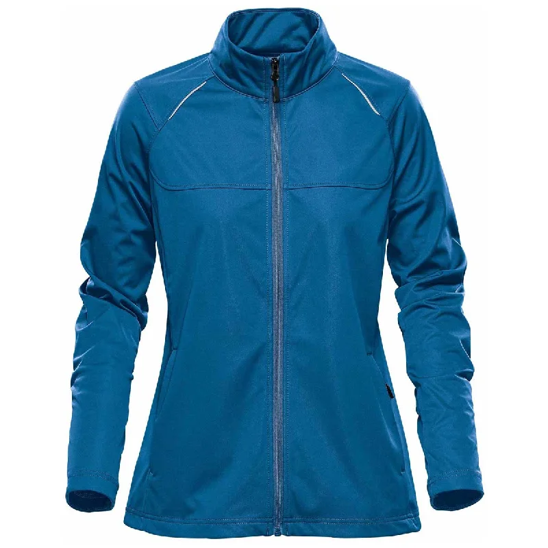 Windproof JacketsStormtech Women's Azure Blue Greenwich Lightweight Softshell Jacket