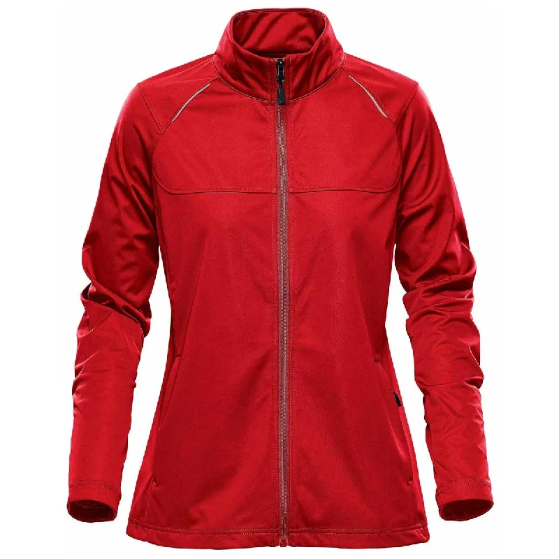 BlazersStormtech Women's Bright Red Greenwich Lightweight Softshell Jacket