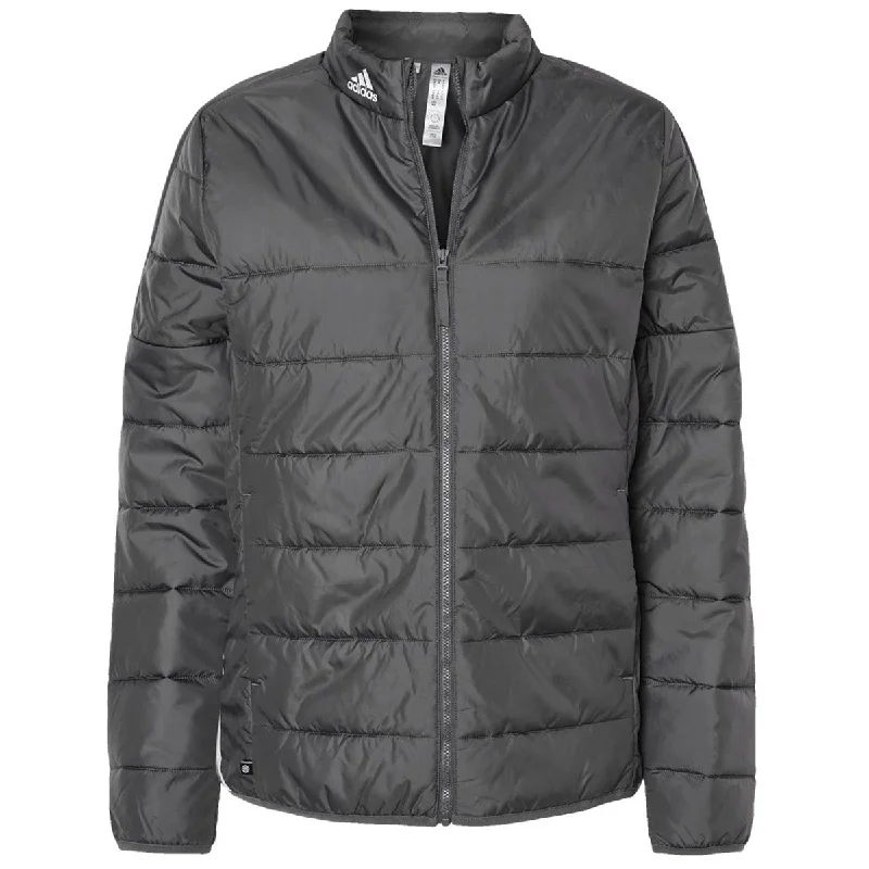 Safari JacketsAdidas Women's Grey Five Puffer Jacket