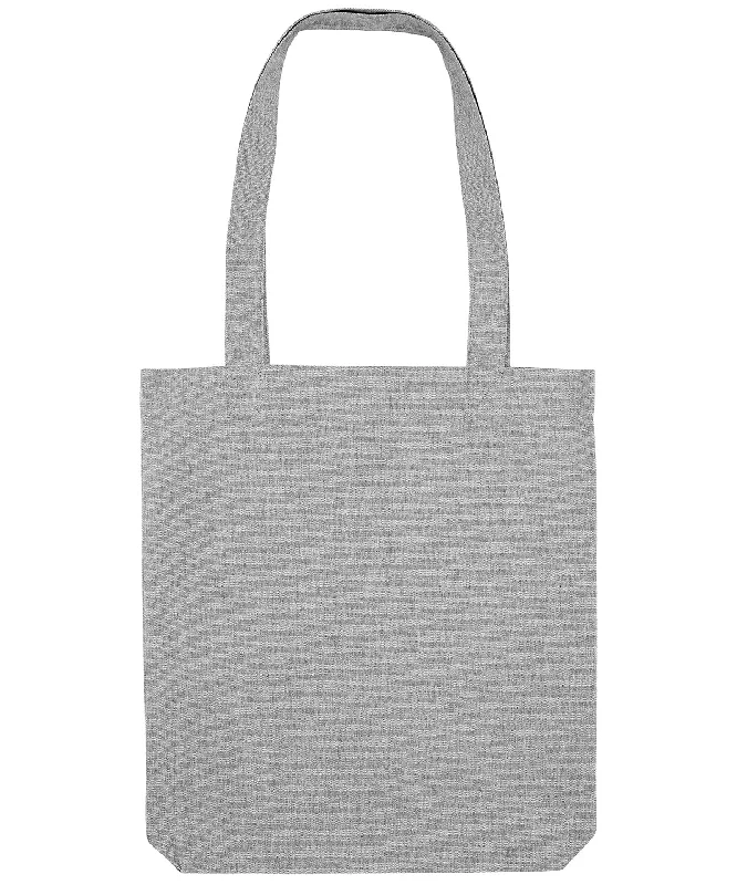 Pea CoatsHeather Grey - Woven tote bag (STAU760)