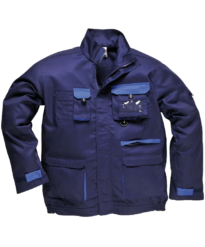 Field JacketsNavy/Royal - Portwest Texo contrast jacket (TX10)