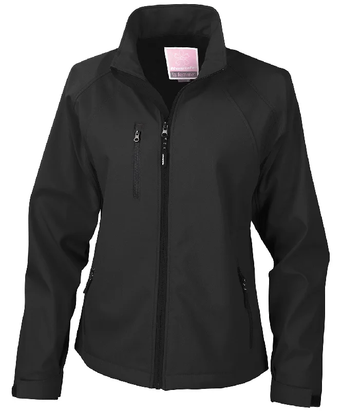 Hunting JacketsBlack - Women's baselayer softshell jacket