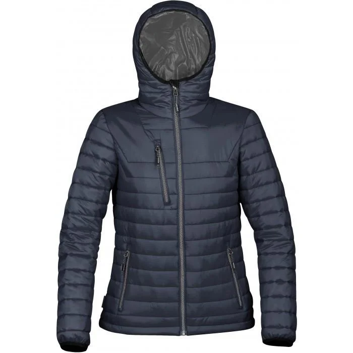 Motorcycle JacketsStormtech Women's Navy/Charcoal Gravity Thermal Jacket