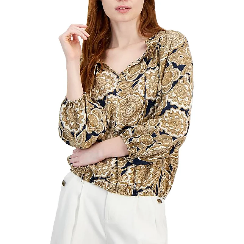 Skateboard ShirtsWomens Paisley Viscose Blouse