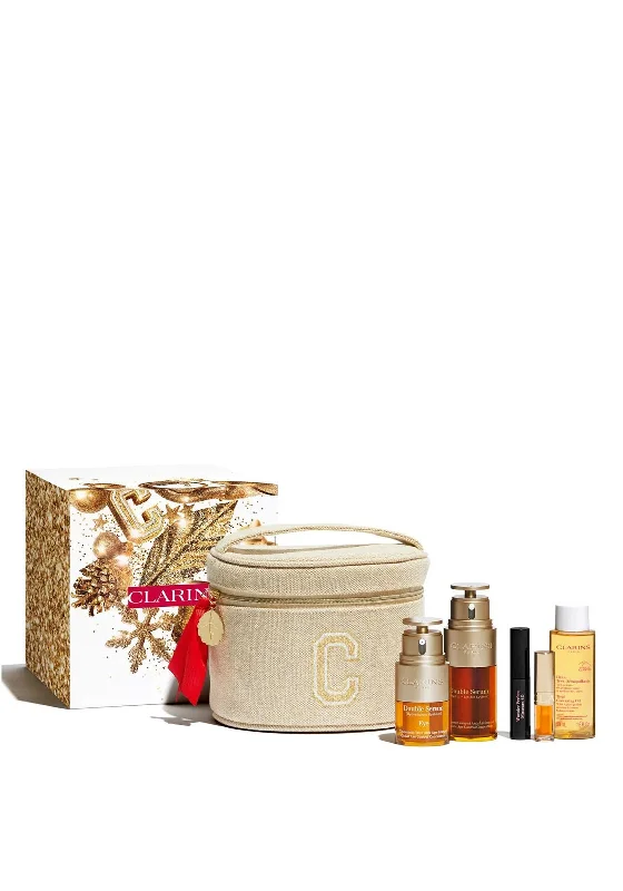 Clarins Double Serum Iconic Collection Skincare Set