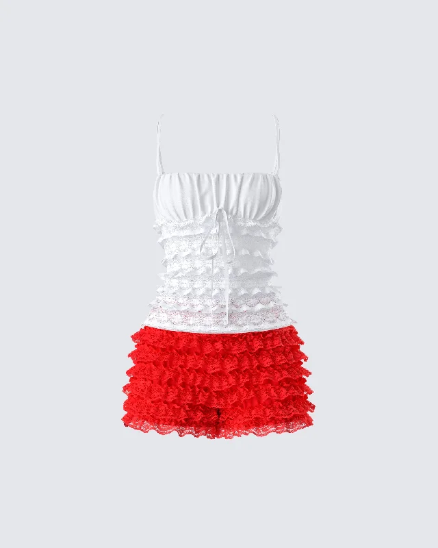 Maylah Ruffle Set