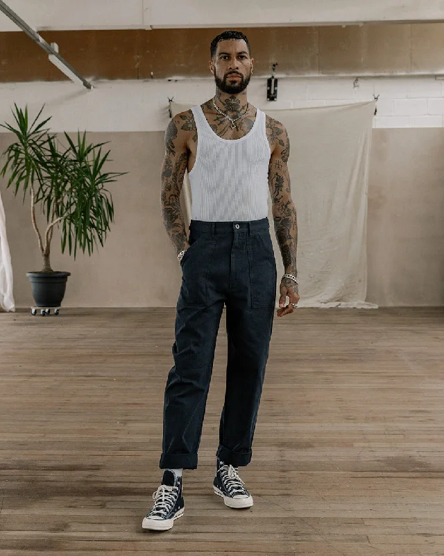 304 Service Fatigue Pants - NavyStraight-leg