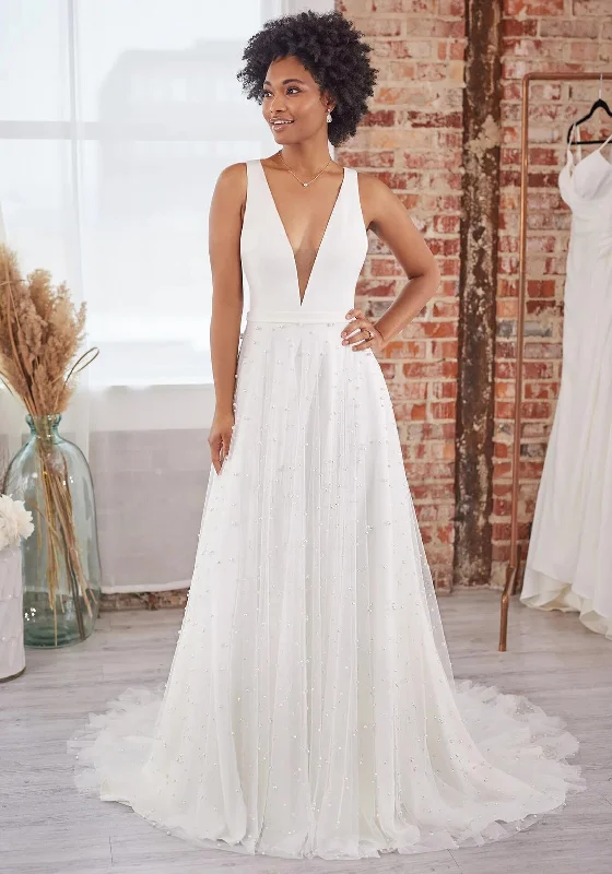 Maggie Sottero Sahar Wedding Dress, IvorySari Dress