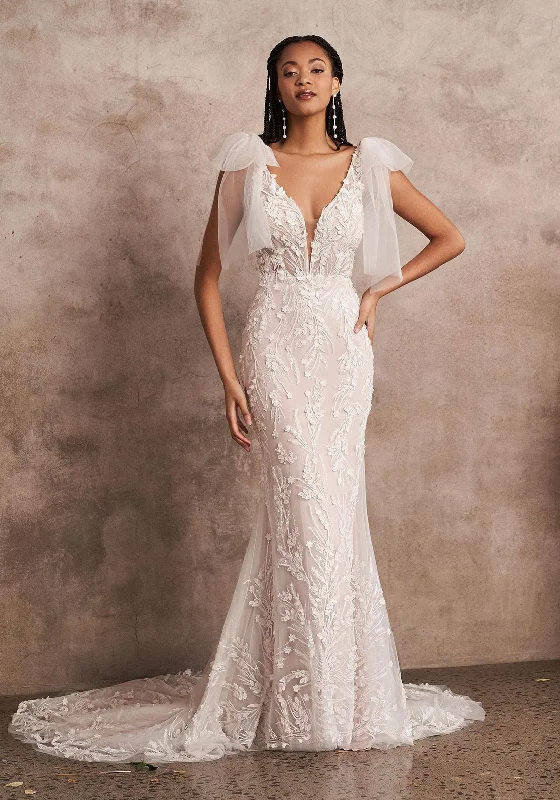 Justin Alexander 66212 Wedding Dress, IvoryCocktail Dress