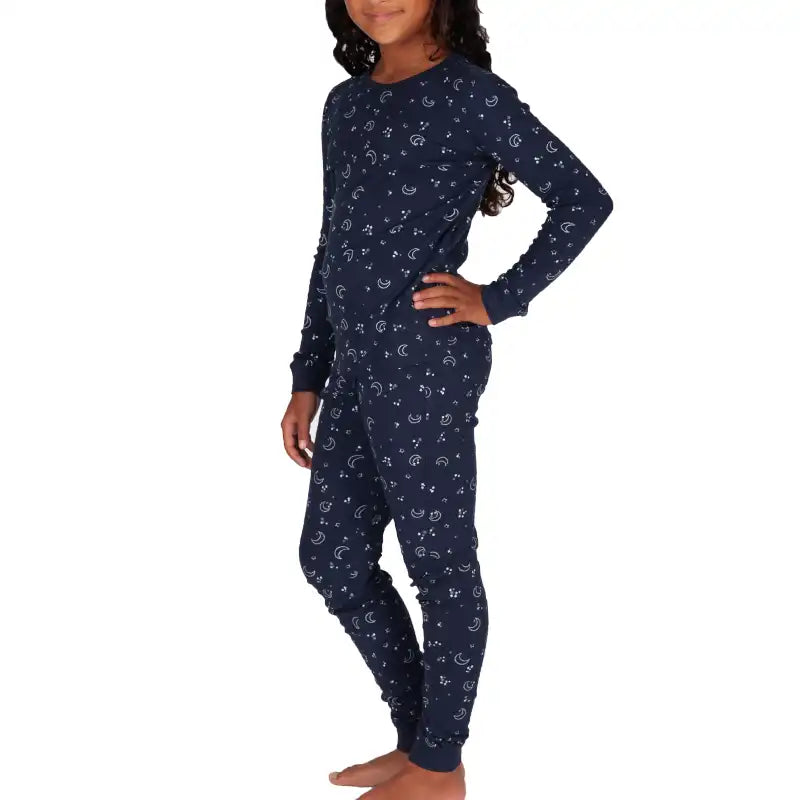 Lazypants Kids Cotton Pajama SetWide-leg