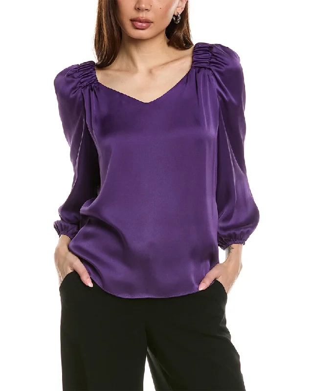 Pocket ShirtsJoseph Ribkoff Puff Sleeve Blouse