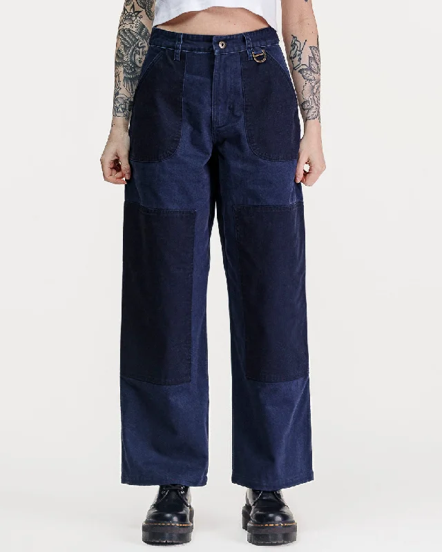 Surplus High Waisted Pants - NavyMilitary Pants