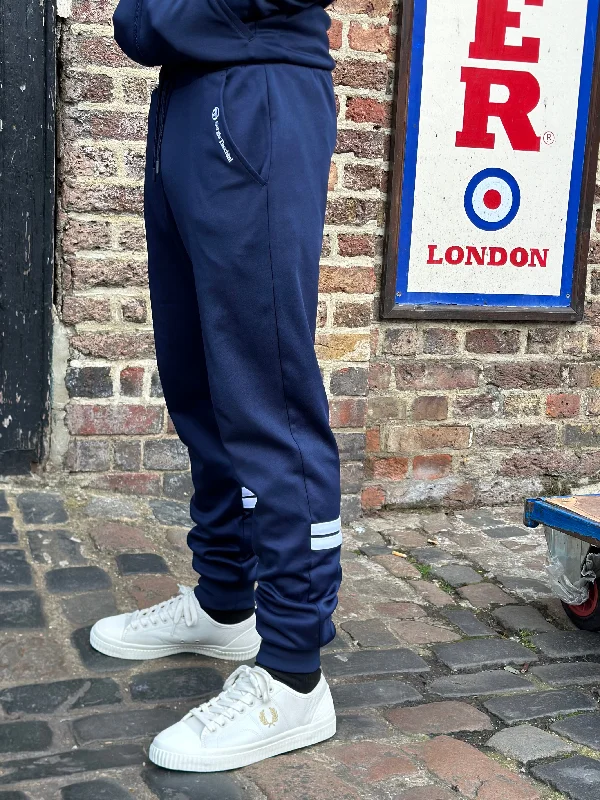 Sergio Tacchini - Blow Maritime Blue / White - Track PantsStirrup Pants