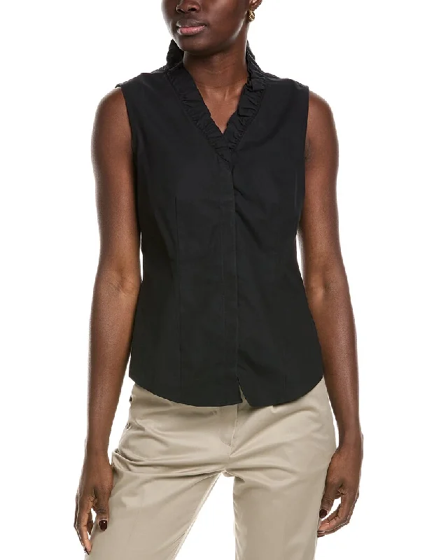 Compression ShirtsBrooks Brothers Fitted Blouse