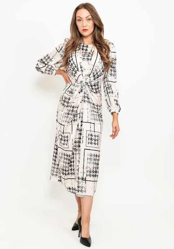 Kate Cooper Print Gater DressEmbroidered Dress