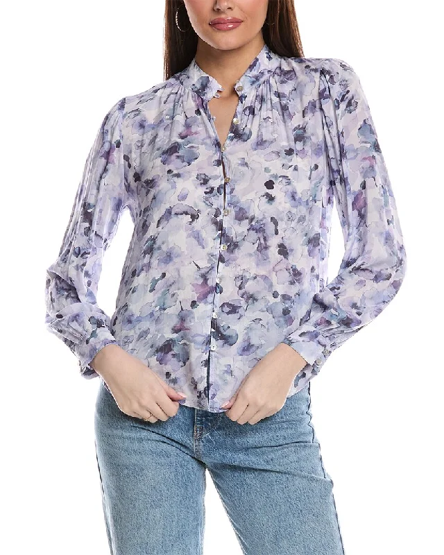 Beaded ShirtsBella Dahl Shirred Blouse