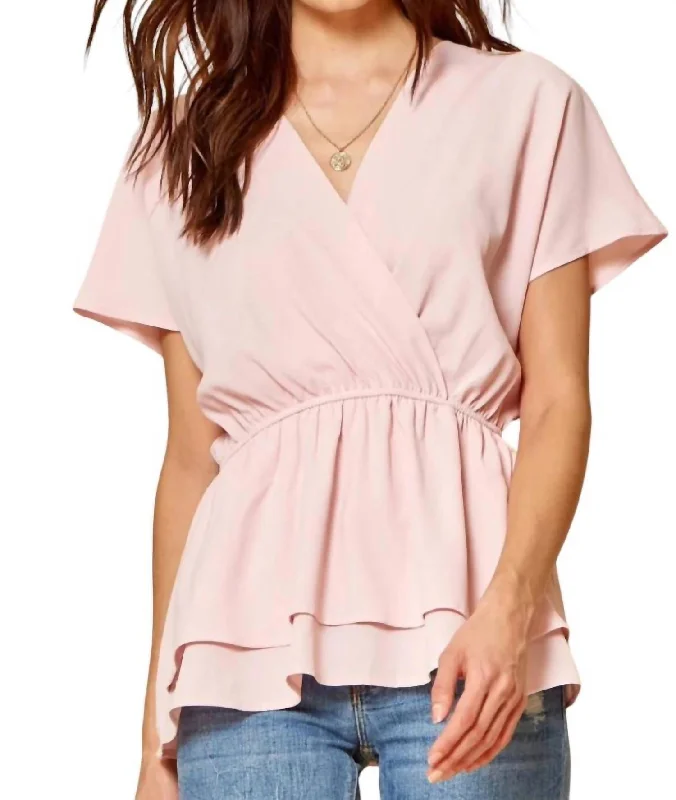 Punk ShirtsLove You Always Blouse In Blush