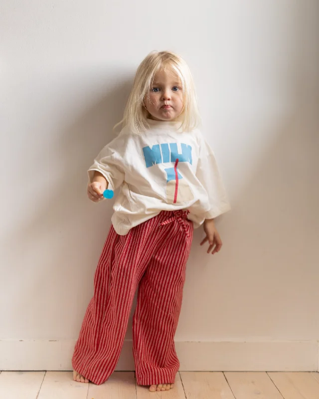 Preorder kids lottie stripe pantsFlare Pants