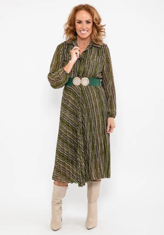 Seventy1 One Size Print Midi Dress, GreenPrinted Dress